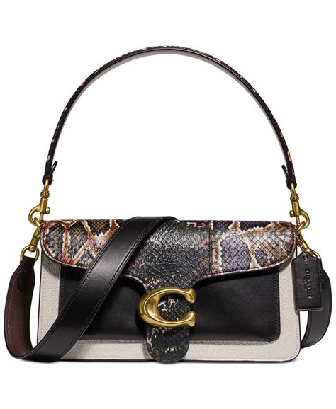 coach snakeskin crossbody bag|tabby shoulder bag 26.